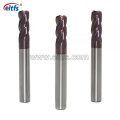 HRC 50 4 Flute Corner Radius End Mill for Face Milling